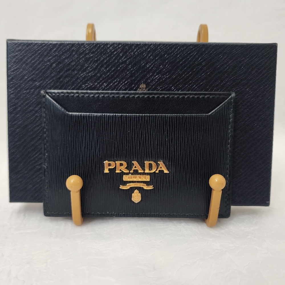 Auth Prada Card/Coin holder